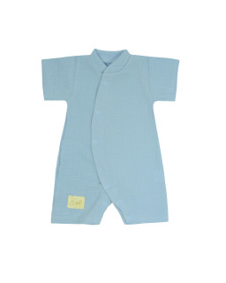 Letní overal pro miminko mušelín Blue od českého výrobce dětského oblečení Esito.