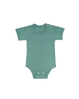 Rostoucí bodyčko pro miminka modal Green beryl od českého výrobce dětského oblečení Esito.