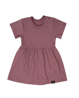 Body šaty modal Red compact od českého výrobce dětského oblečení Esito.