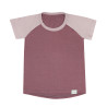 Dětské tričko modal s krátkým rukávem Red compact