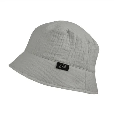 Dětský klobouk mušelín Dove grey od českého výrobce dětského oblečení Esito.