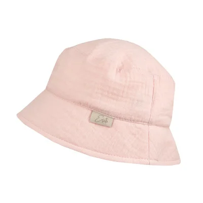 Dětský klobouk mušelín Pink od českého výrobce dětského oblečení Esito.