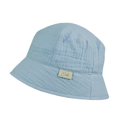 Dětský klobouk mušelín Blue od českého výrobce dětského oblečení Esito.
