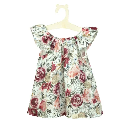 Dívčí mušelínové šaty Rose od českého výrobce oblečení Esito.