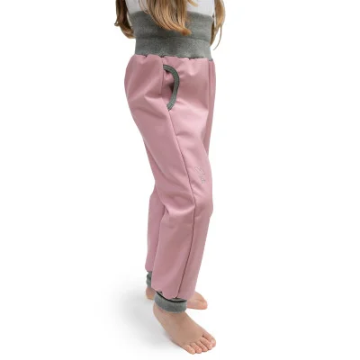 Rostoucí softshellové kalhoty SPORT Shell pink od českého výrobce Esito.