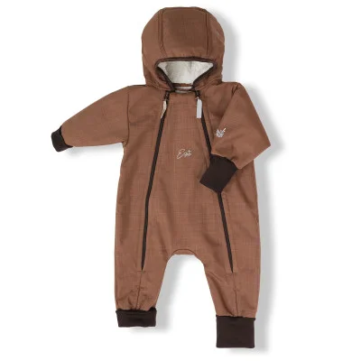 Rostoucí zimní softshellová kombinéza Lamb Brown od českého výrobce dětského oblečení Esito.