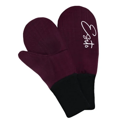 Zimní palcové rukavice softshell s beránkem Fuchsie od českého výrobce dětského oblečení ESITO.