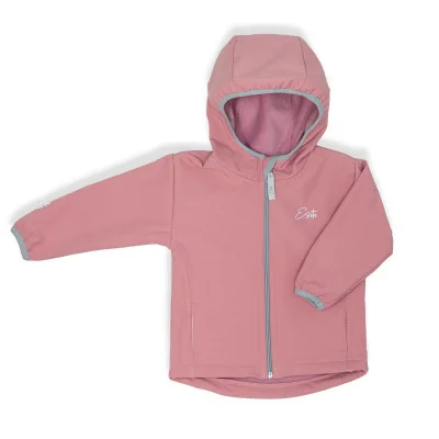 Dětská softshellová bunda Shell pink od českého výrobce dětského oblečení ESITO.