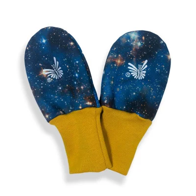 Rukavice softshell bezpalcové Galaxie od českého výrobce dětského oblečení Esito.