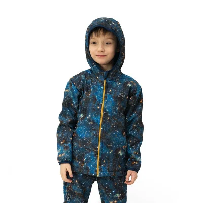 Dětská softshellová bunda DUO Galaxie od českého výrobce dětského oblečení Esito.