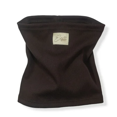 Žebrovaný nákrčník exclusive Brown od českého výrobce oblečení Esito.