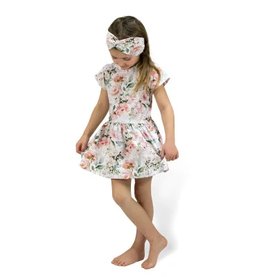 Dívčí šaty Růženka od českého výrobce Esito.