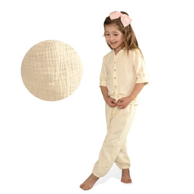 Dětská mušelínová košile Luca Cream od českého výrobce Esito.