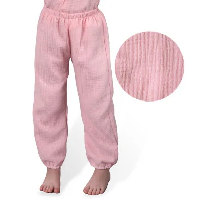 Dětské mušelínové kalhoty Luca Pink od českého výrobce Esito.