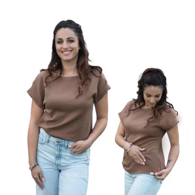 Mušelínové tričko Diana Brown od českého výrobce oblečení Esito.