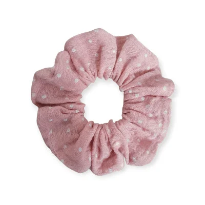 Gumička do vlasů mušelínová Cameo Pink DOT od českého výrobce Esito.