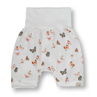 Dětské kraťasy mušelín Motýlek od českého výrobce oblečení Esito.
