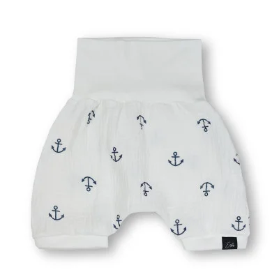 Dětské kraťasy mušelín Anchor od českého výrobce oblečení Esito.