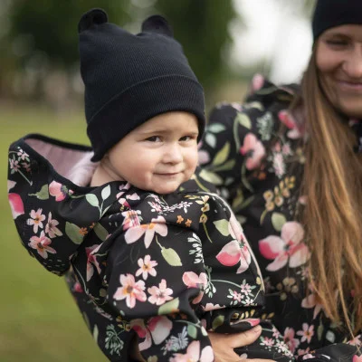 Rostoucí softshellová kombinéza s fleecem Spring flowers live foto od českého výrobce Esito.