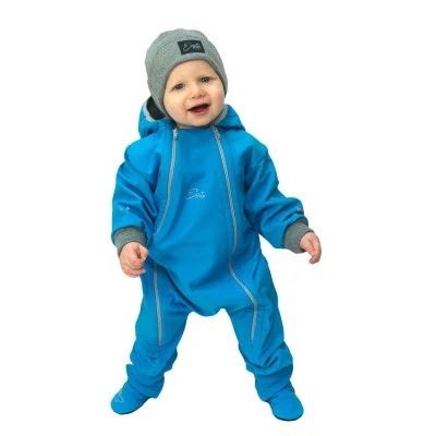 Rostoucí softshellová kombinéza s fleecem Turquiose od českého výrobce oblečení Esito.