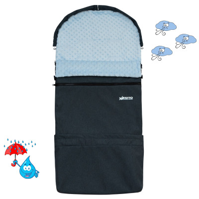 Jarní fusak Soft DUO+ Minky Blue od českého výrobce Esito.