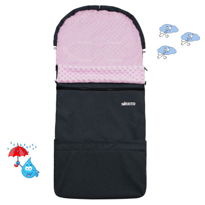 Jarní fusak Soft DUO+ Minky Pink od českého výrobce Esito.