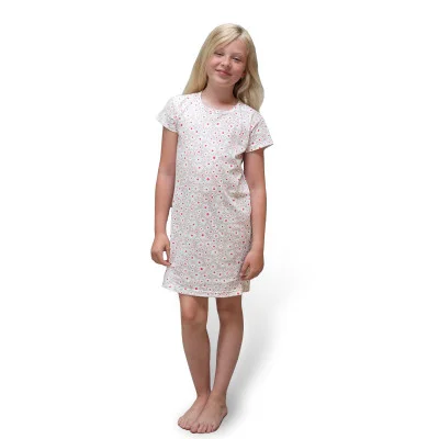 Dívčí noční košile Květinka od českého výrobce oblečení Esito.