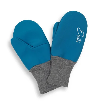 Palcové rukavice softshell Turquoise od českého výrobce Esito.