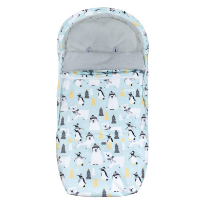 Rostoucí Fusak Soft UNI Lední medvědi Silver od českého výrobce Esito.