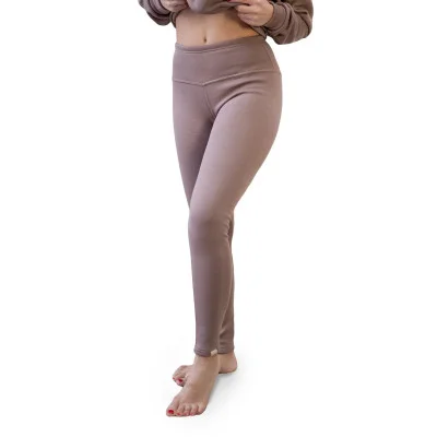 Dámské zateplené legíny Warmkeeper Brown od českého výrobce oblečení Esito.