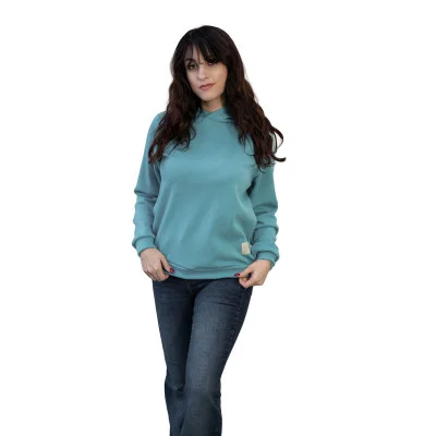 Dámská zateplená mikina Warmkeeper Teal od českého výrobce oblečení Esito.