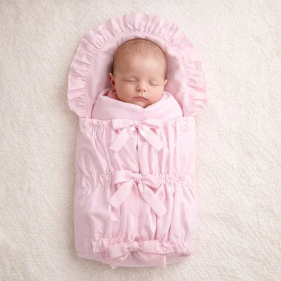 Klasická zavinovačka obdélníková Delicate pink od českého výrobce Esito.