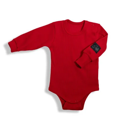 Rostoucí body žebrované Color Red od českého výrobce oblečení Esito.