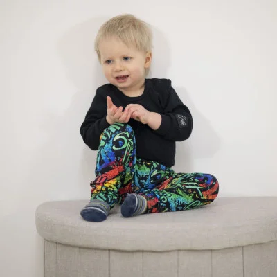 Dětské legíny Street graffiti live foto od českého výrobce oblečení Esito.