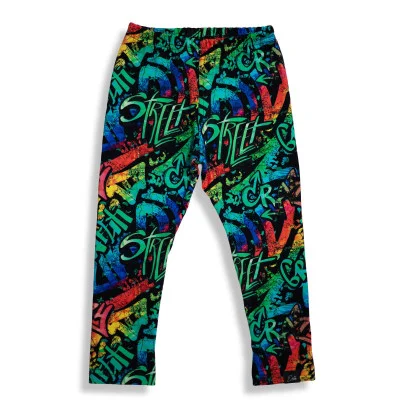 Dětské legíny Street graffiti od českého výrobce oblečení Esito.