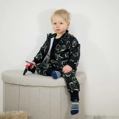 Mikina na zip Motokros live foto chlapec 2 roky od českého výrobce módy pro děti a dospělé Esito.