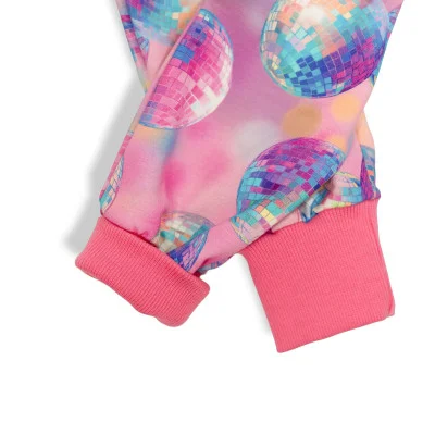 Dětské tepláky EasyFit Disko koule náhled na prodloužené náplety od českého výrobce módy pro děti a dospělé Esito.