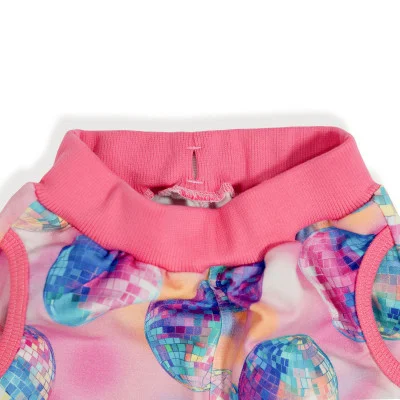 Dětské tepláky EasyFit Disko koule náhled na předpřipravený otvor v pase od českého výrobce módy pro děti a dospělé Esito.