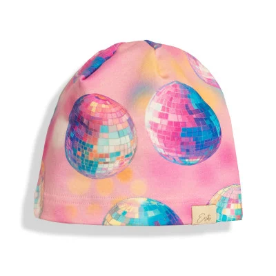 Jarní čepice Disko koule od českého výrobce módy pro děti a dospělé Esito.