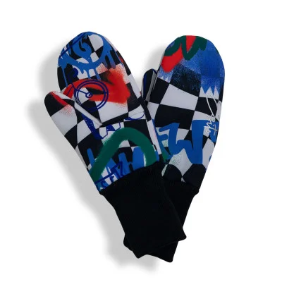 Palcové rukavice softshell Play of colors od českého výrobce oblečení Esito.