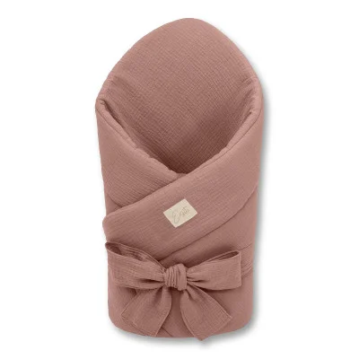 Mušelínová zavinovačka pro miminko Brown 85x85 cm od českého výrobce Esito.