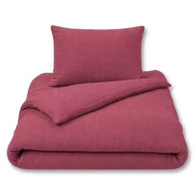 Luxusní dětské mušelínové povlečení Ruby red od českého výrobce Esito.