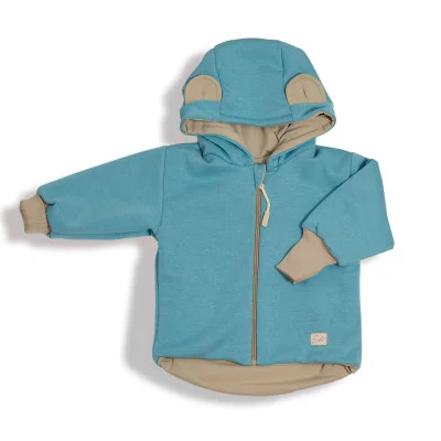 Dětská bunda Warmkeeper Teal od českého výrobce módy pro děti a dospělé Esito.