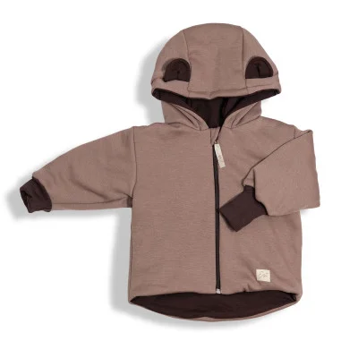 Dětská bunda Warmkeeper Brown od českého výrobce módy pro děti dospělé.
