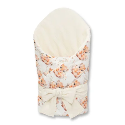 Mušelínová zavinovačka pro miminko Veverka 85x85 cm od českého výrobce Esito. Jedna zavinka mnoho variant.