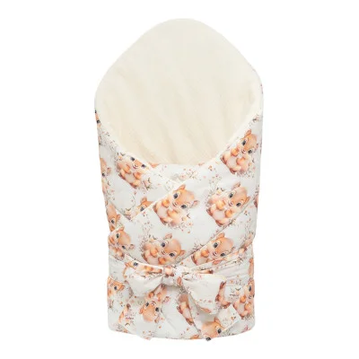 Mušelínová zavinovačka pro miminko Veverka 85x85 cm od českého výrobce Esito. Jedna zavinka mnoho variant.