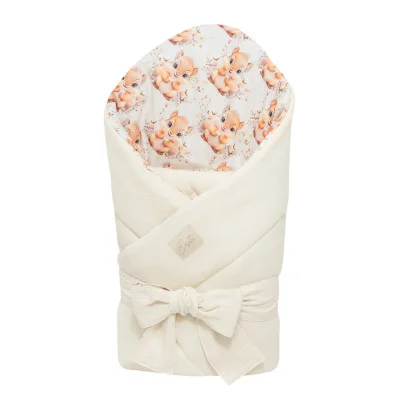 Mušelínová zavinovačka pro miminko Veverka 85x85 cm od českého výrobce Esito. Jedna zavinka mnoho variant.