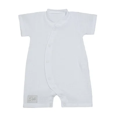 Letní overal pro miminko mušelín White od českého výrobce oblečení Esito.