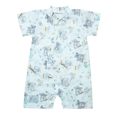 Letní overal pro miminko mušelín Koala od českého výrobce oblečení Esito.