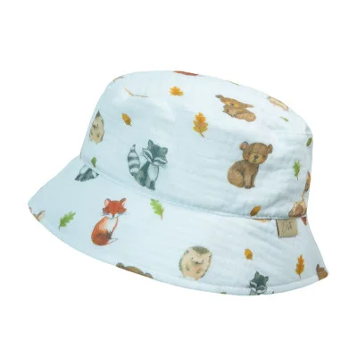 Klobouk mušelín Zvířátka lesa od českého výrobce oblečení Esito.